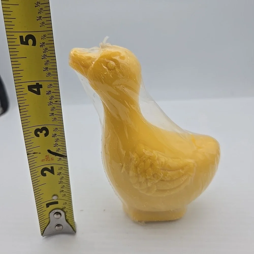 Vintage Yellow‎ Duck Candle 5